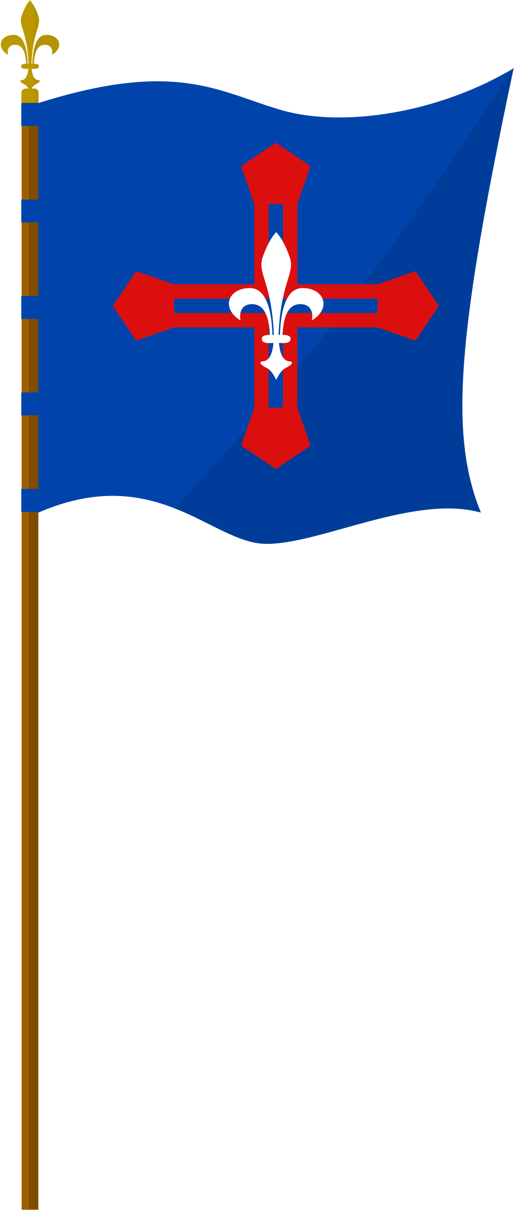 Steag pe lance ACM ceremonial.png