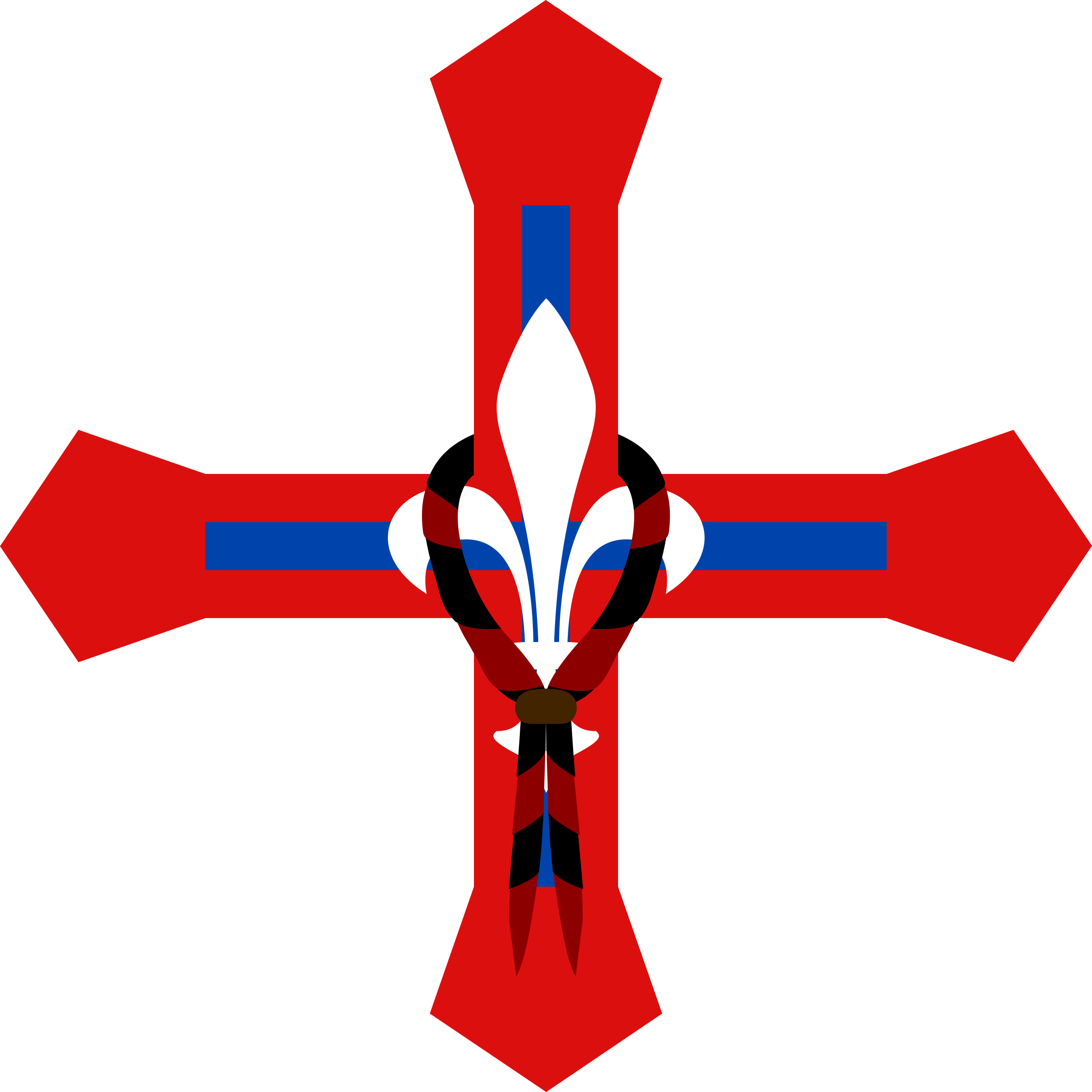 fundal=albastru, cravată=Cluj-Napoca, pană=fără pană, con petrecere=fără, olive branches=fără, baloane=fără.png